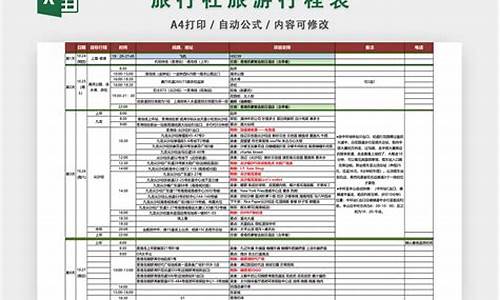 旅游攻略图表格_旅游攻略图表格式