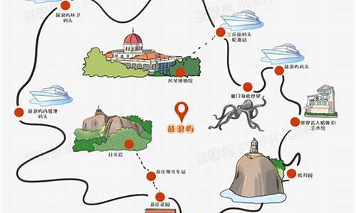 旅游路线图手绘三年级图片_旅游路线图手绘三年级图片大全