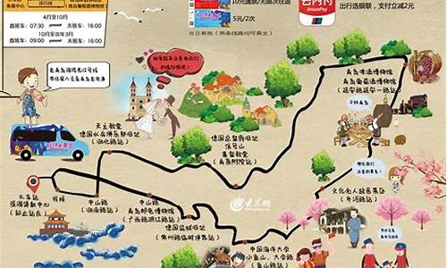 天津至青岛旅游路线_天津至青岛旅游路线图