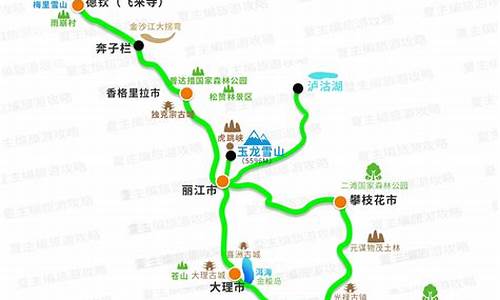 云南旅游路线自驾游图_云南旅游路线自驾游图片