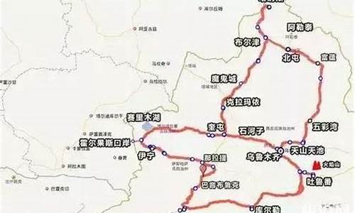 北京至新疆自驾游攻略路线_北京至新疆自驾游攻略路线图